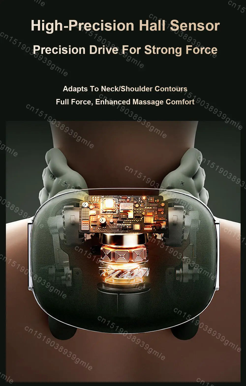 Neck Shoulder Massager Deep Tissue Shiatsu Back Cervical Massage Machine Bionic Heated Fatigue Relief Relax Muscle 3-Level 