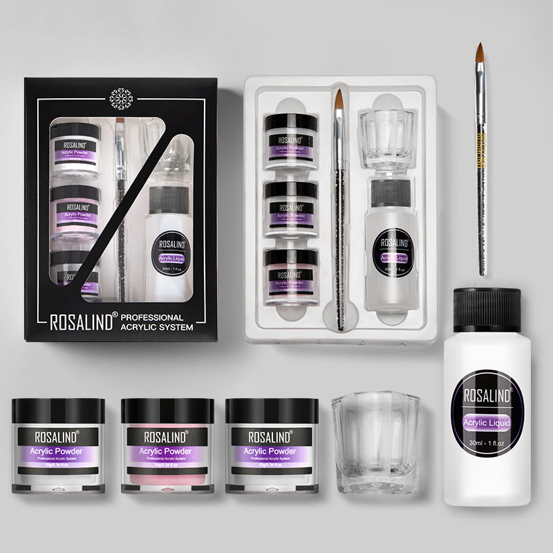 Cup Acrylic Liquid Extention Carving Manicure