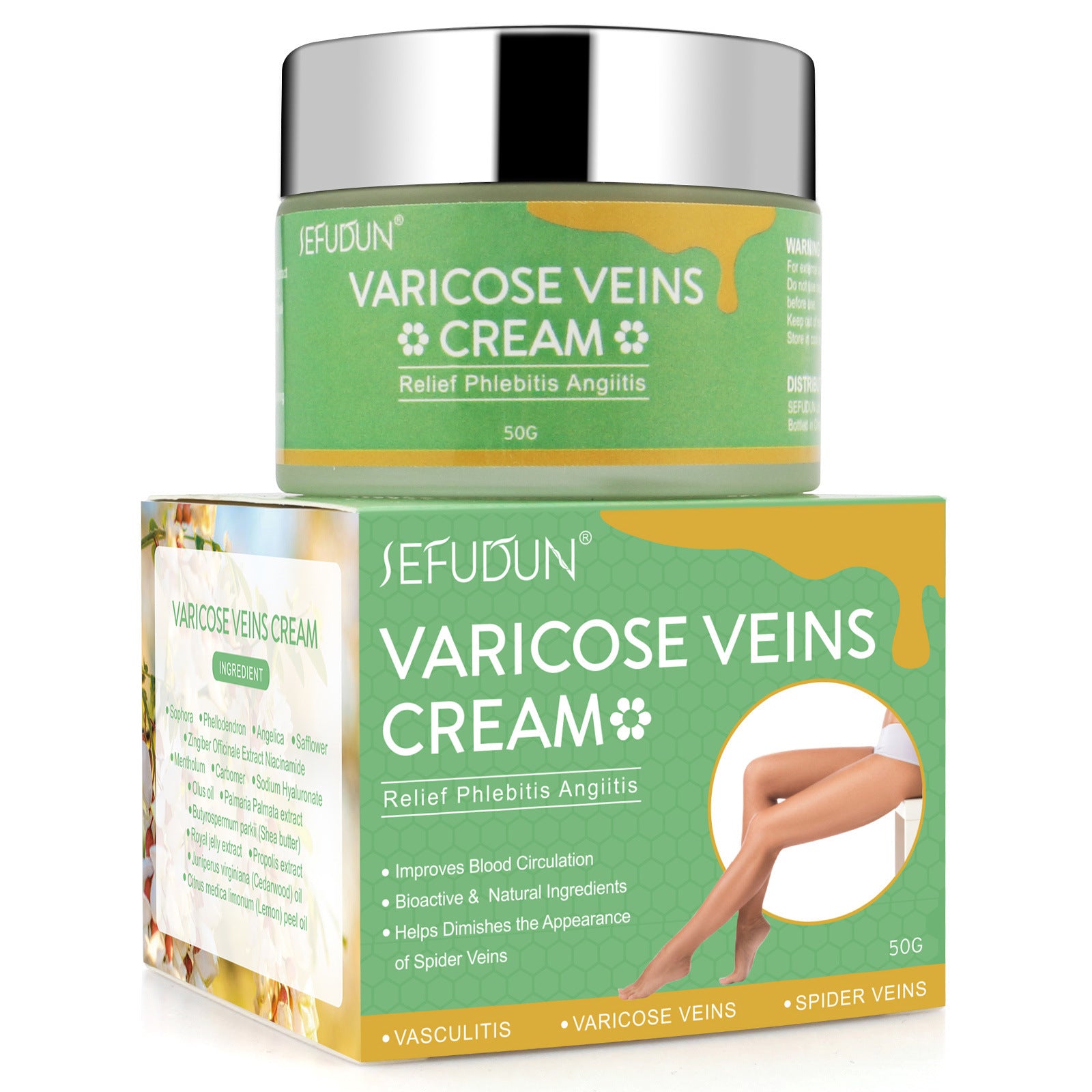 Vein Cream Red Blood Streaks Repai