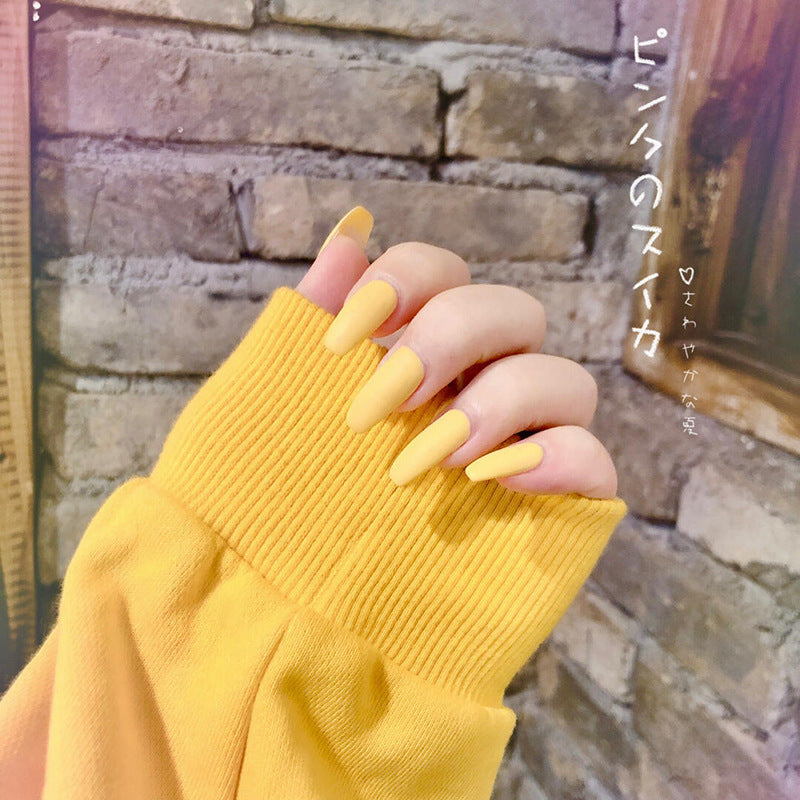 Fake Nails Wear Nails Autumn And Winter Frosted