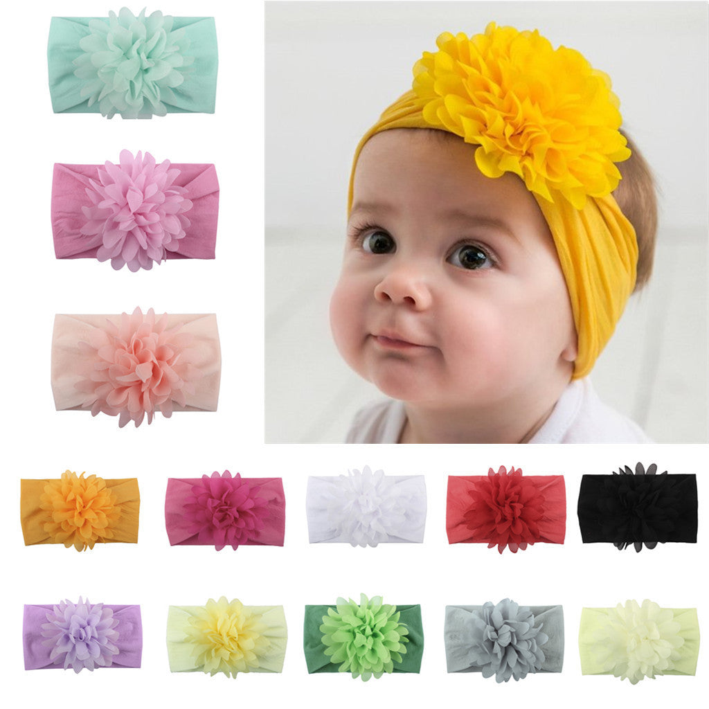 Creative Chiffon FlowerBaby H Cute Princess Headband