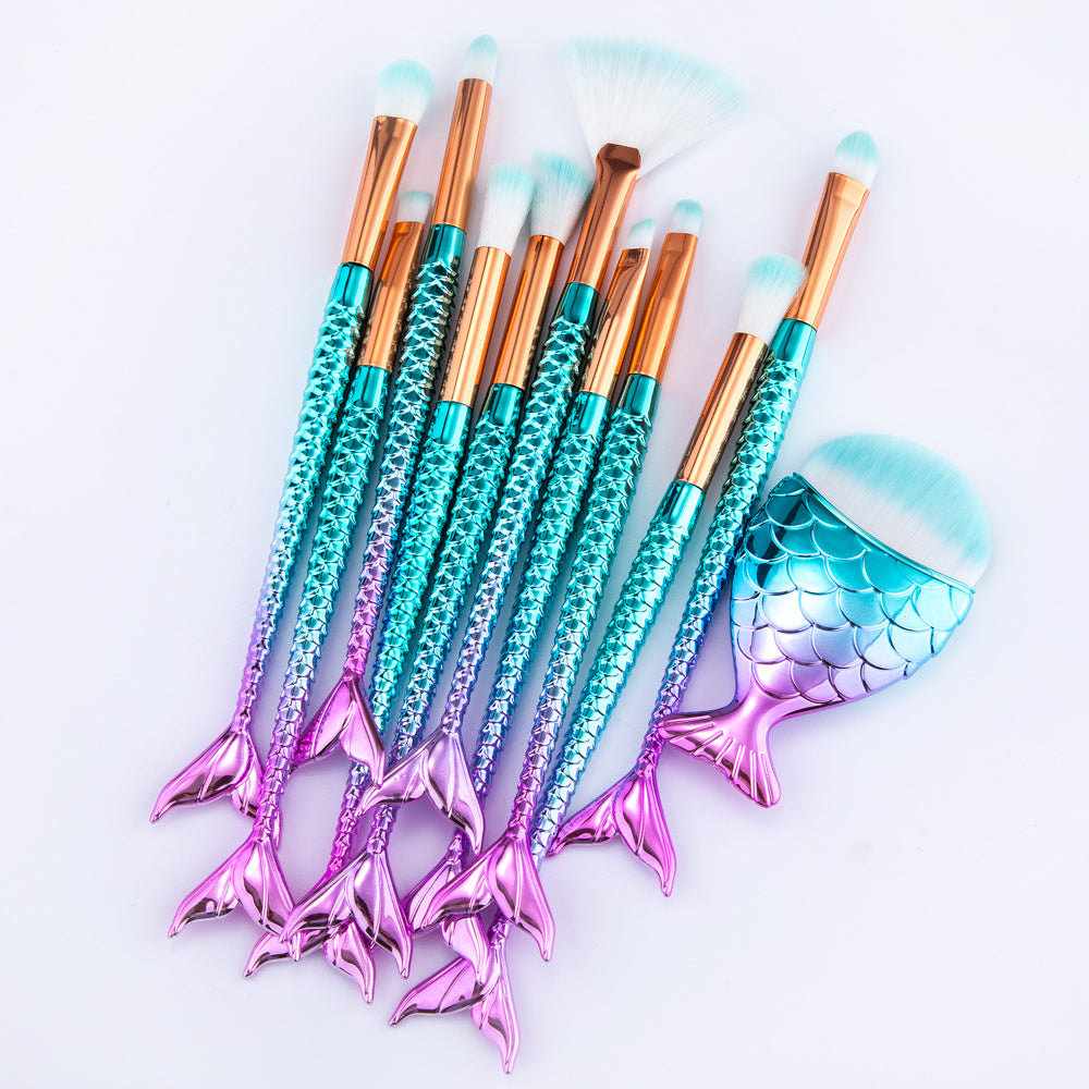 11pcs Makeup Brushes Cosmetic Makeup Brushes
