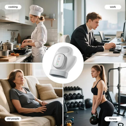 Hand Massager with Heat and Compression,Finger Massager Hand Equipment,  Wrist Muscles Massagers for Arthritis Carpal Tunnel