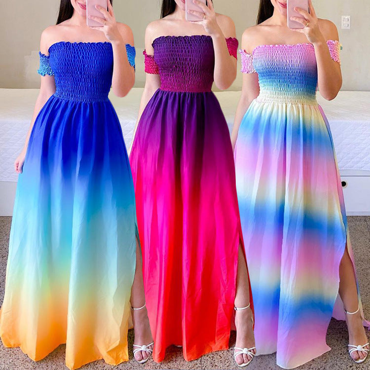 Butterfly Rainbow Dress
